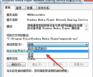 Windows Media Player出现没有媒体流选项的操作使用方法