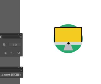 Adobe Illustrator CS6绘画一个电脑小图标的操作教程