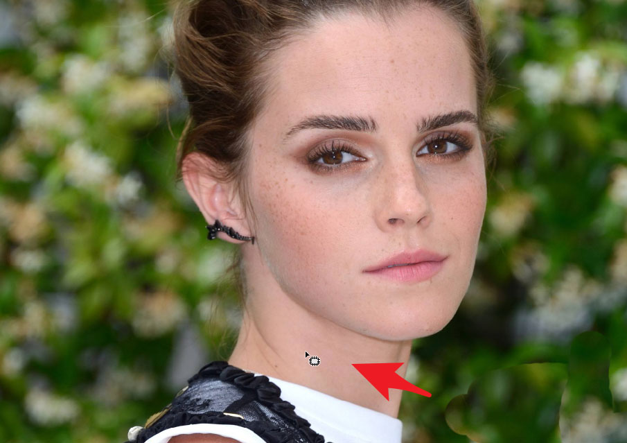 ps如何去除淡化脖颈纹?ps去除淡化脖颈纹的方法