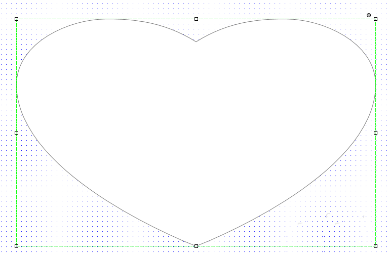 Axure RP 8.0绘制心形图的使用方法