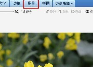 美图秀秀导入场景的详细步骤