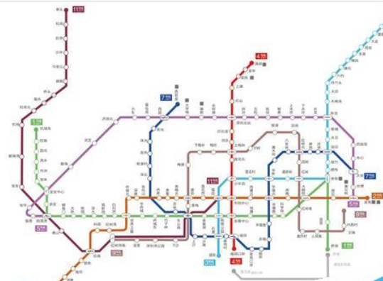CorelDraw X4绘制深圳地铁线路图的操作教程