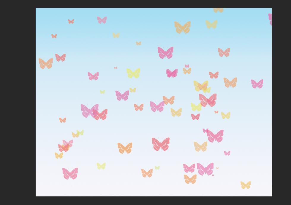 Adobe Photoshop利用画笔工具制作一个漂亮背景图的操作教程