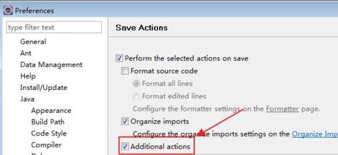 eclipse设置自动删除空白行和语句后多余空格的简单方法