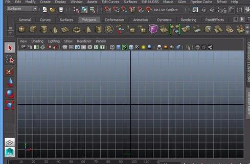 maya软件重建线的具体方法