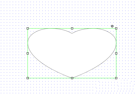 Axure RP 8.0绘制心形图的使用方法