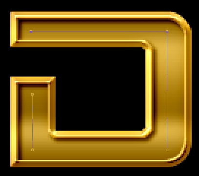 photoshop cs6绘制炫酷金属文字效果的图文操作步骤