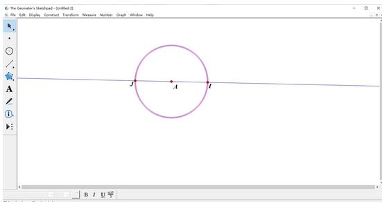 几何画板使用圆验证勾股定理的操作流程