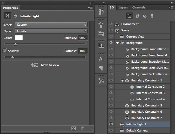 photoshop cs6制作立体3D字母的操作步骤