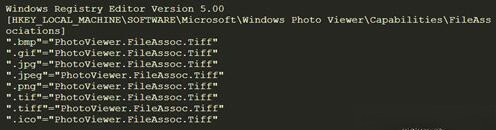 windows10照片查看器没了怎么办?win10找回照片查看器的方法(2)