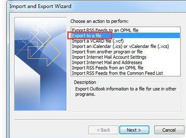 Microsoft Office Outlook导入以前邮件的具体操作方法