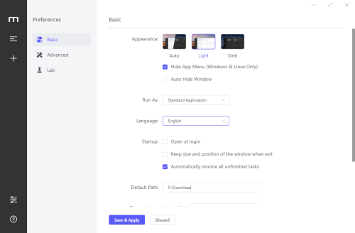 motrix怎么更改软件语言?motrix更改软件语言方法