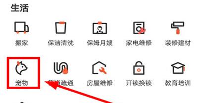 58同城APP里发布宠物信息的步骤介绍