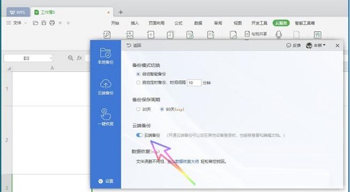 WPS2019在哪关闭自动备份功能?WPS2019关闭自动备份功能的方法