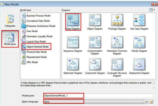 Power Designer设计类图的操作教程