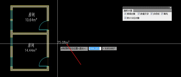 天正建筑T20如何计算面积?天正建筑T20计算面积的方法