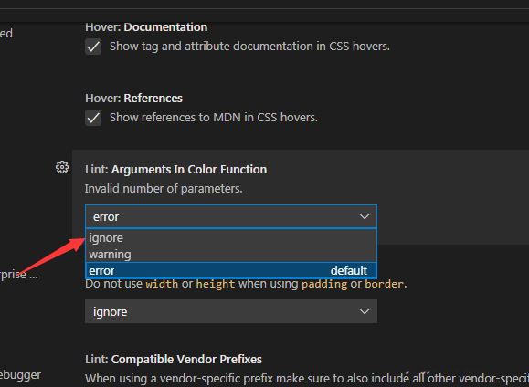 vscode怎么设置lint参数同意？vscode设置lint参数同意教程
