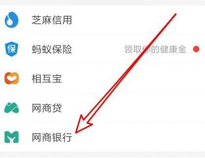 支付宝查看网商银行的账单的方法步骤
