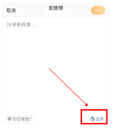 微博设置仅粉丝可见的操作流程