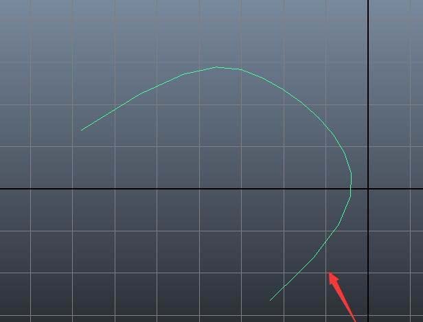 maya重建曲线的操作教程