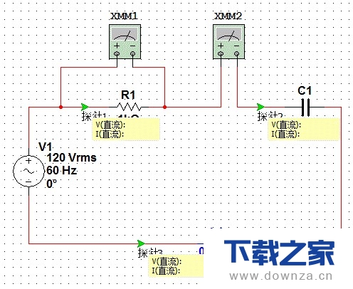 multisim中如何使用探针检测和显示电压和电流？multisim中使用探针检测和显示电压和电流的步骤教程