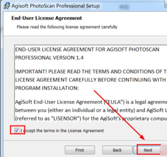 Agisoft PhotoScan Pro安装具体步骤