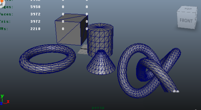 maya导入FBX格式的模型四边变三边的解决方法