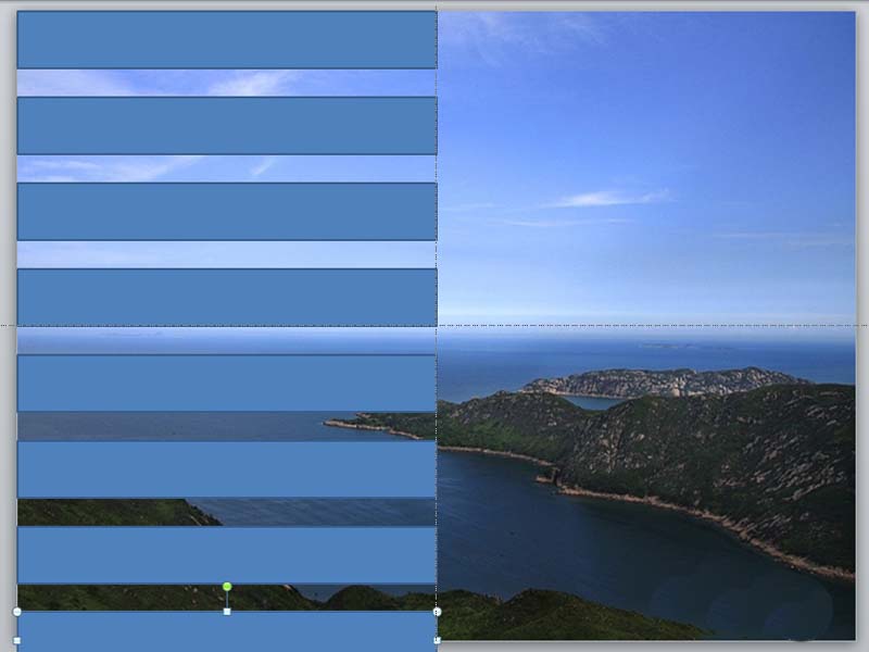 PowerPoint Viewer制作高逼格背景图的操作方法