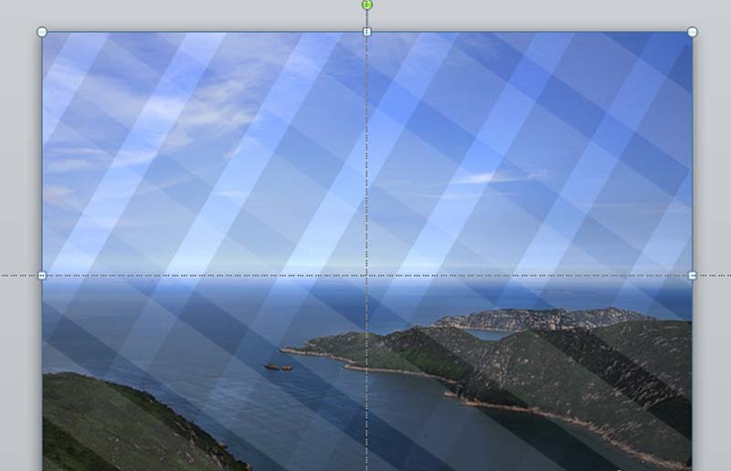 PowerPoint Viewer制作高逼格背景图的操作方法