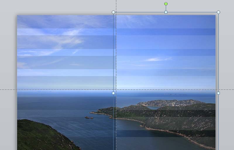PowerPoint Viewer制作高逼格背景图的操作方法