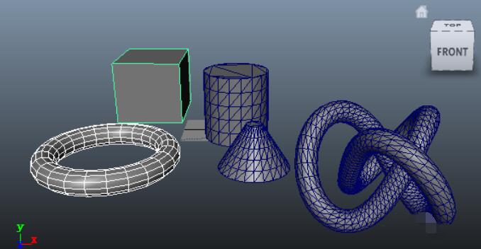 maya导入FBX格式的模型四边变三边的解决方法