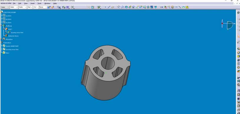 Catia测量模型重量的操作步骤
