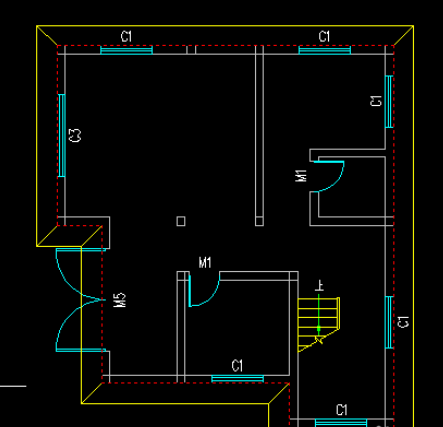 天正建筑2014在建筑物周围加散水的具体操作教程