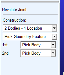 Adams给模型添加旋转副的操作方法
