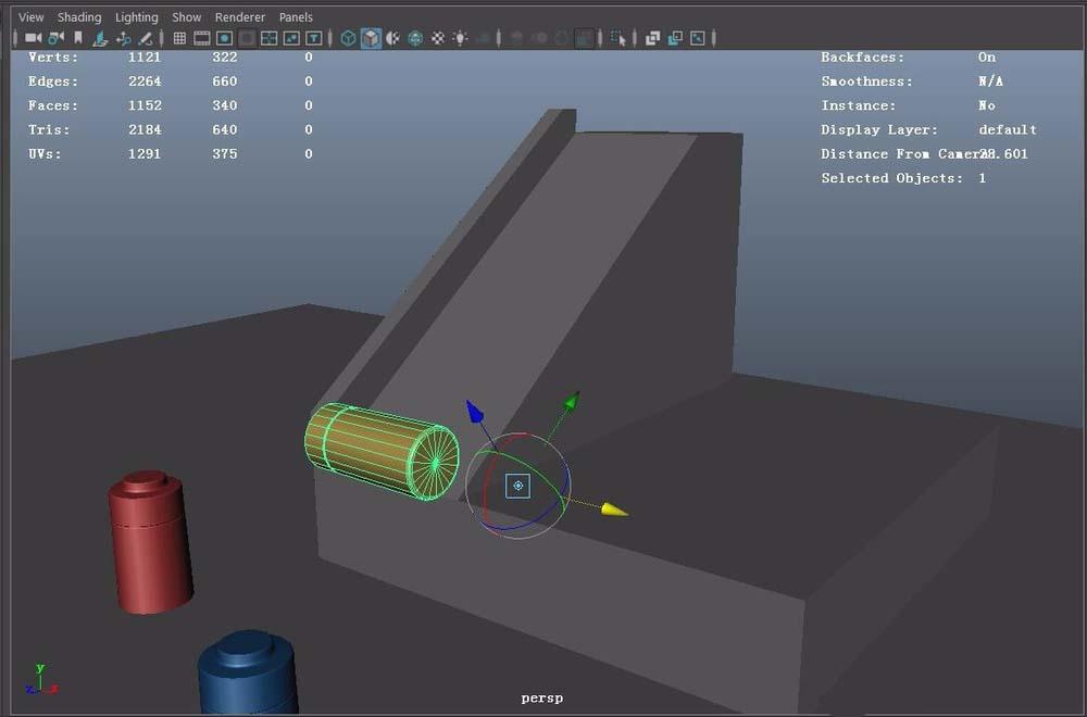maya将模型改变中心点和方向的具体方法