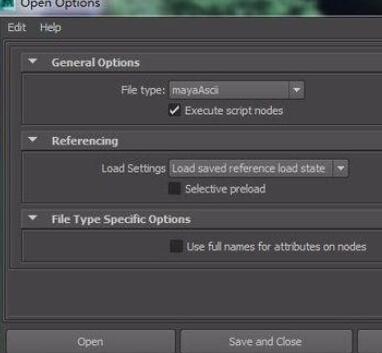 maya低版本打开高版本的操作方法