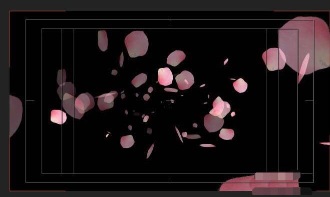 AE制作爱情公寓片头花瓣飘落效果的操作步骤