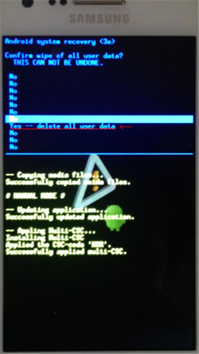 三星恢复出厂设置忘记密码的简单步骤
